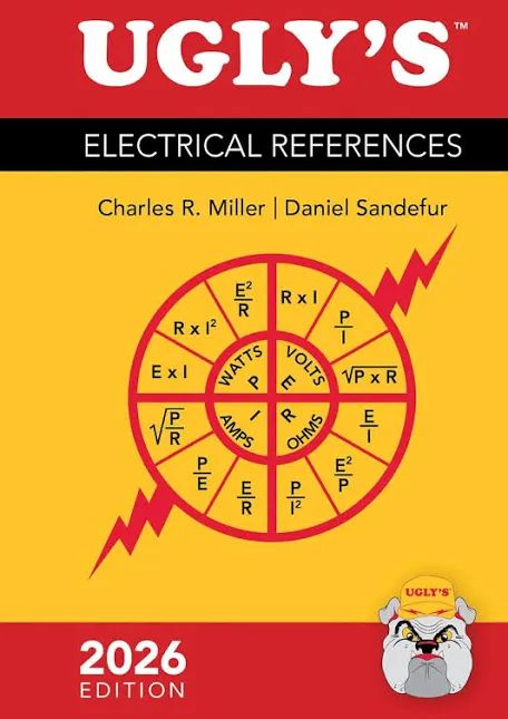NFPA 70 2026 NEC with 2026 Analysis Of Change + 2026 Ugly's Electrical References and Index Tabs