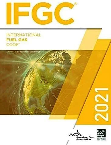 IFGC International Fuel & Gas Code 2021 Edition for Plumbing & Gas Installations