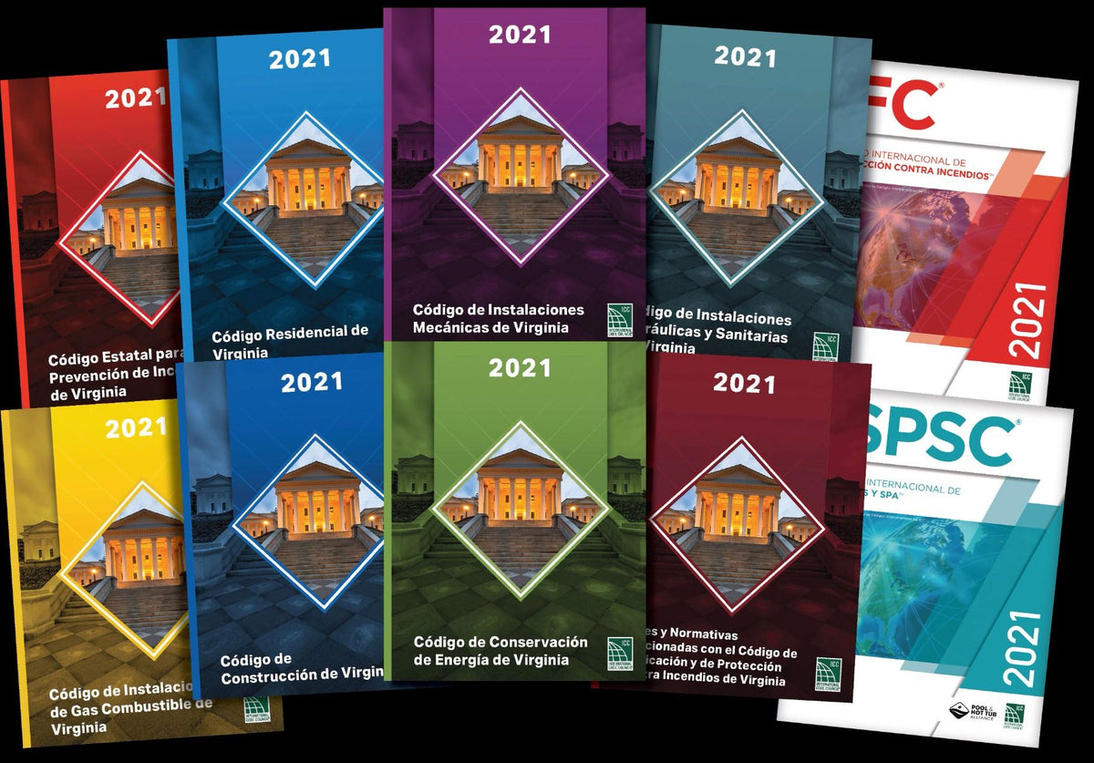 2021 Virginia Codes Collection Spanish Edition – Colección Oficial de Códigos de Virginia en Español (VCC 2021 Actualizado)