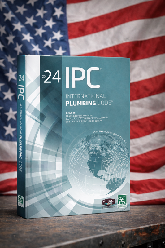 Official IPC International Plumbing Code 2024 Edition for Plumbers, Inspectors, and Apprentices