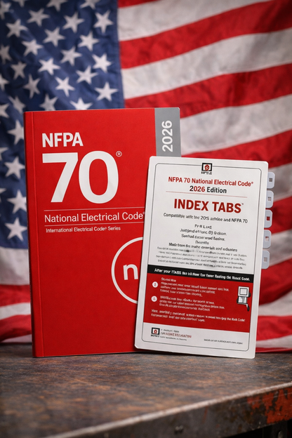 NFPA 70 National Electrical Code 2026 Edition with Tabs