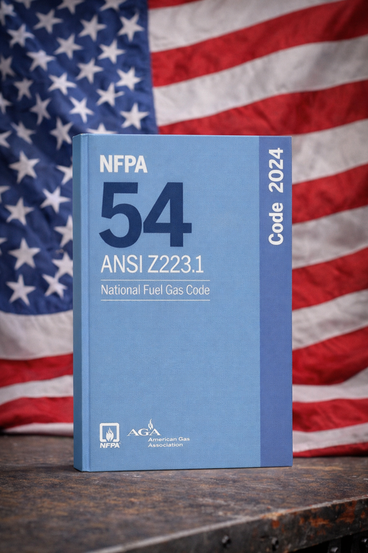 NFPA 54 2024 Edition National Fuel Gas Code For Plumbing & Gas Installations