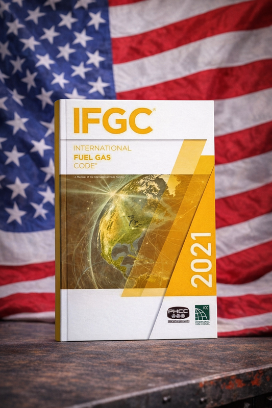 IFGC International Fuel & Gas Code 2021 Edition for Plumbing & Gas Installations