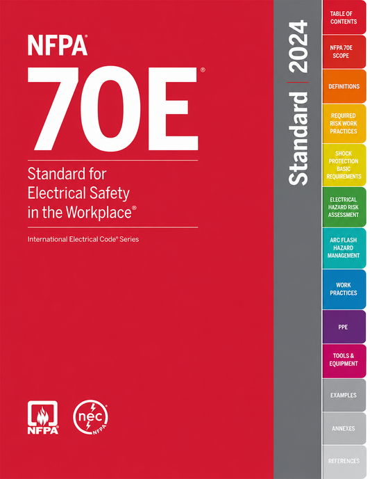 NFPA 70E Tabbed For You - Standard For Electrical Safety in the Workplace