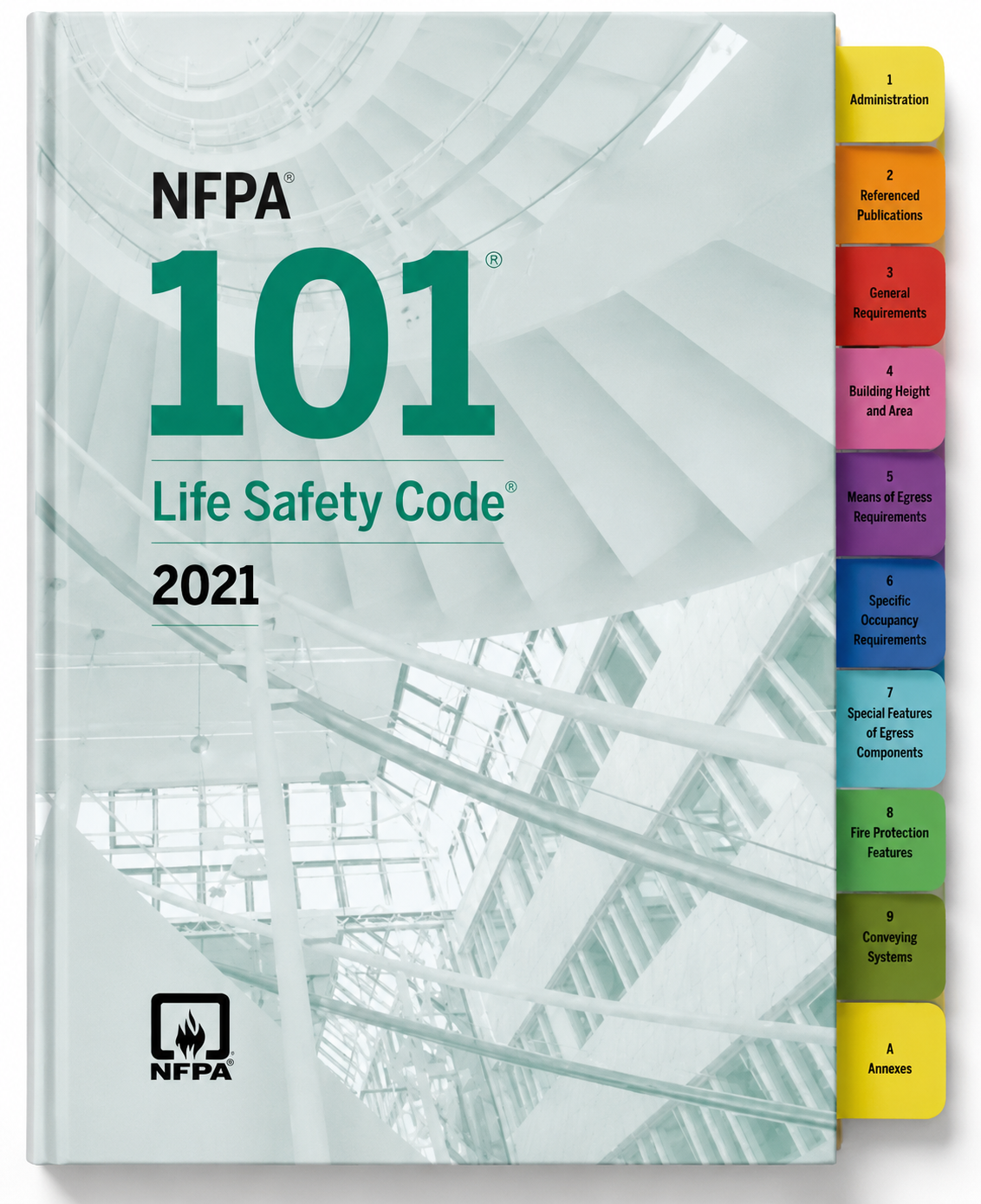 NFPA 101 Tabbed For You - 2021 Edition Life Safety Code