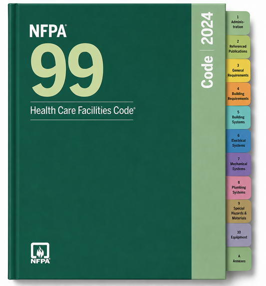 NFPA 99 Tabbed For You - 2024 Edition Health Care Facilities Code