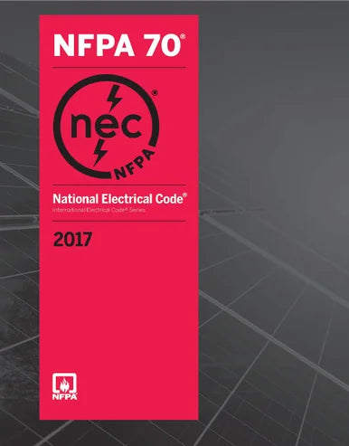 2017 Edition NFPA NEC Codebook