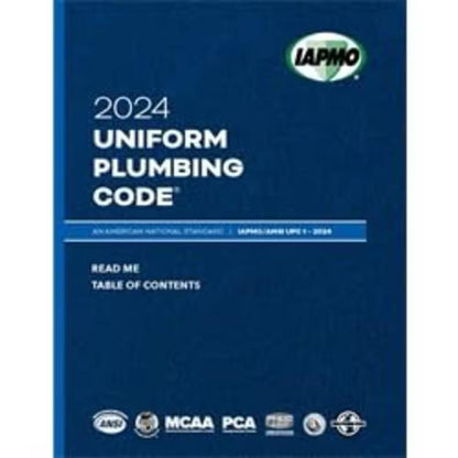 IAPMO 2024 Uniform Plumbing Code Regular Edition - Latest Updates & Comprehensive Guide for Plumbing Standards