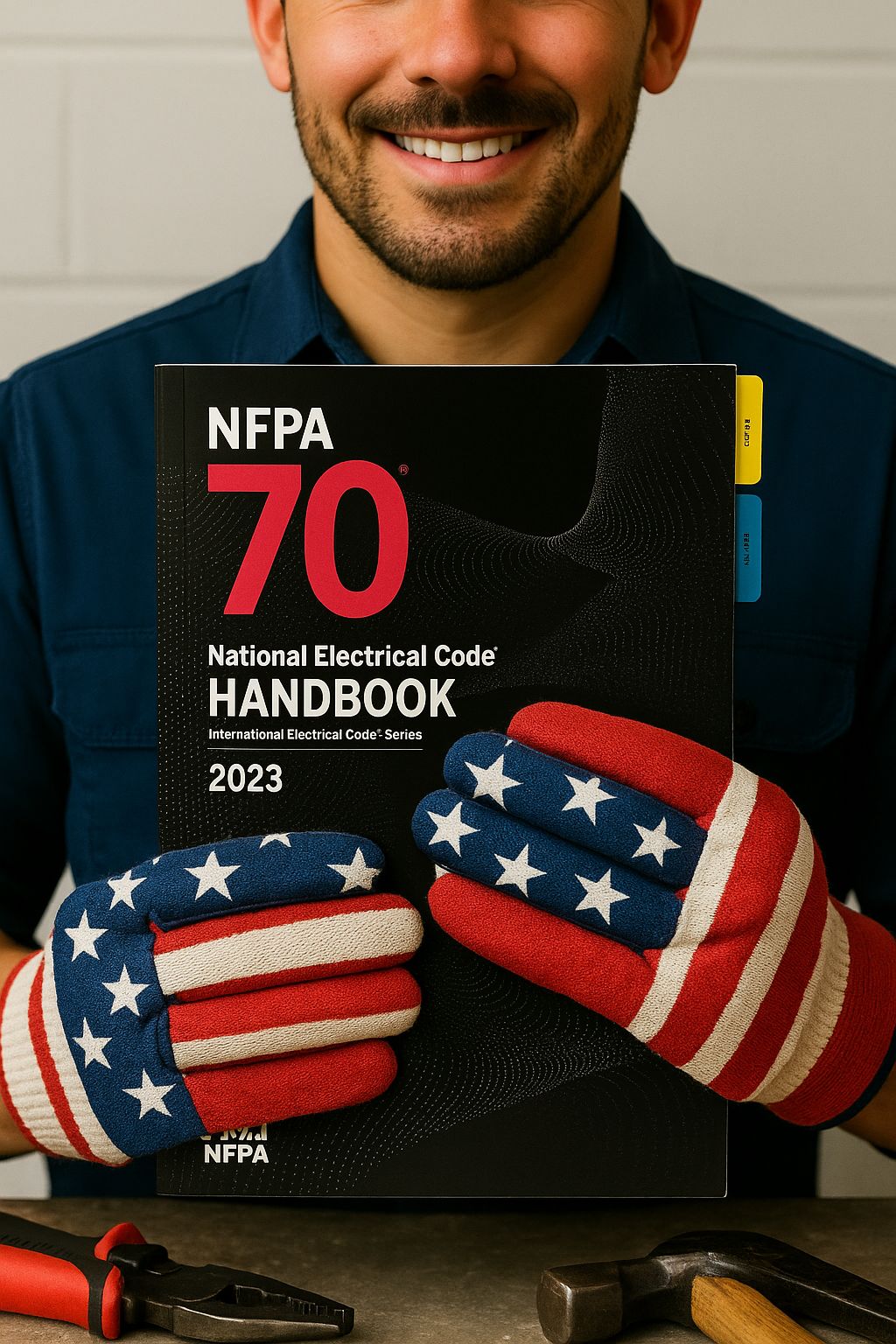 National Electrical Code Handbook 2023 Edition with Free Tabs and Ugly's Electrical Reference