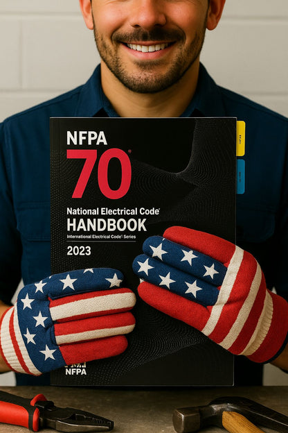 National Electrical Code Handbook 2023 Edition with Free Tabs and Ugly's Electrical Reference