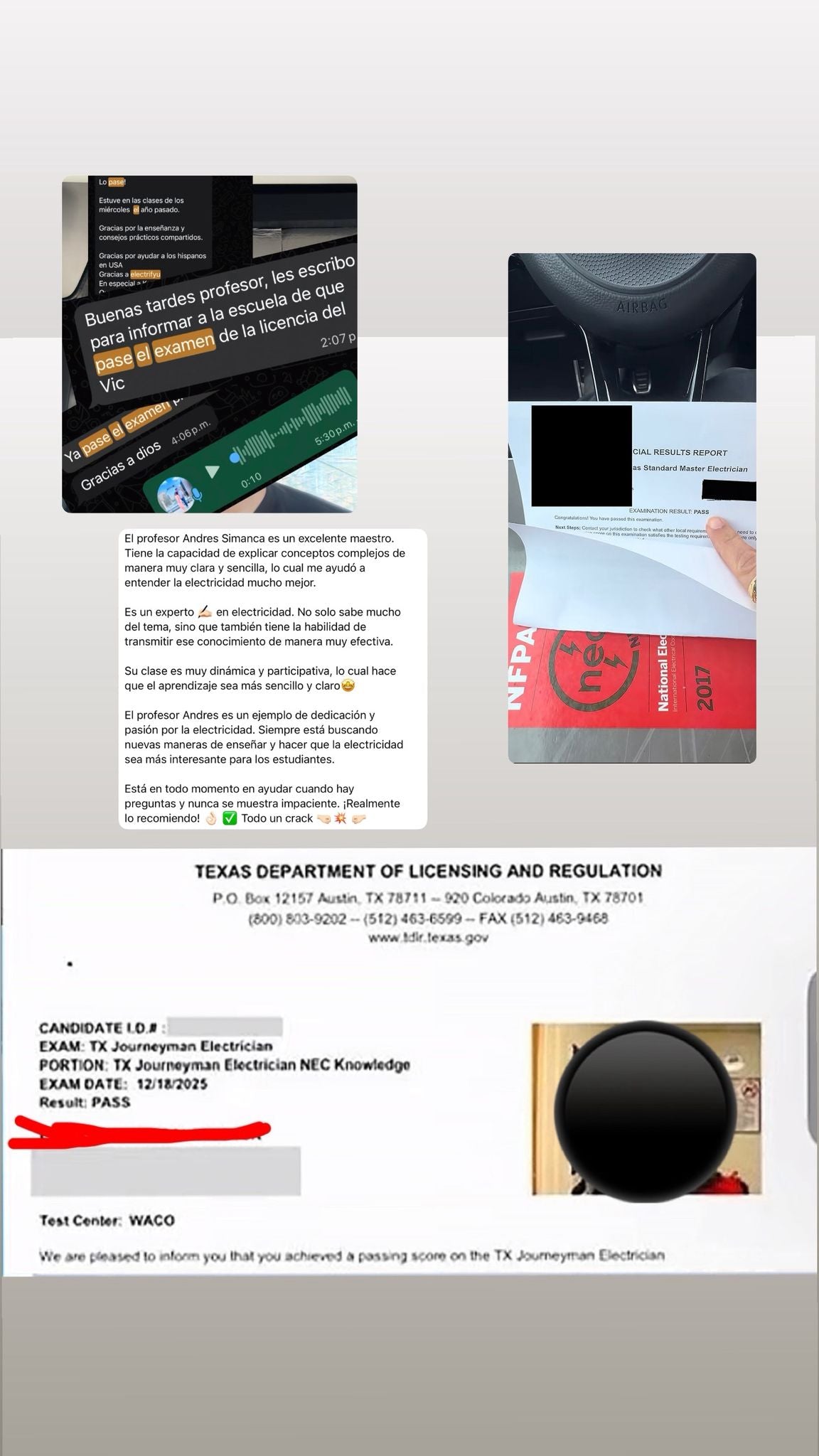 Curso Completo para Pasar el Examen de Journeyman y Master Electricista