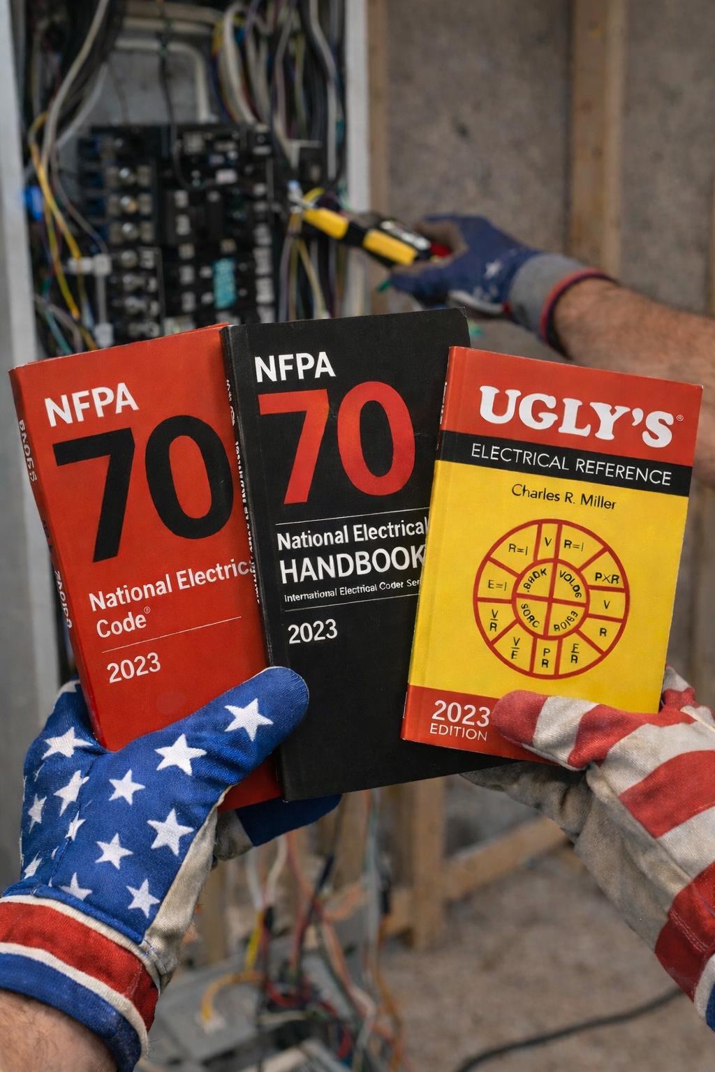 National Electrical Code 2023 & Handbook Bundle with Tabs + FREE Ugly’s Electrical Reference Guide