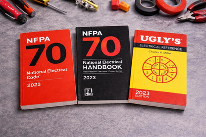 National Electrical Code 2023 & Handbook Bundle with Tabs + FREE Ugly’s Electrical Reference Guide