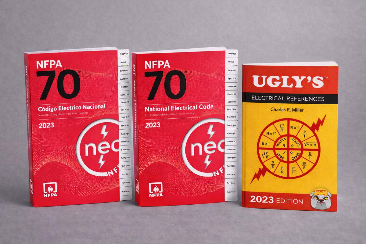 NEC 2023 Spanish and English Combo with Tabs and Ugly's Electrical References For Spanish Speaking Electricians