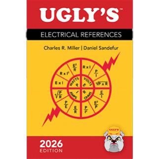 NFPA 70 2026 National Electrical Code with Index Tabs and Ugly's Electrical References Electrician's Bundle