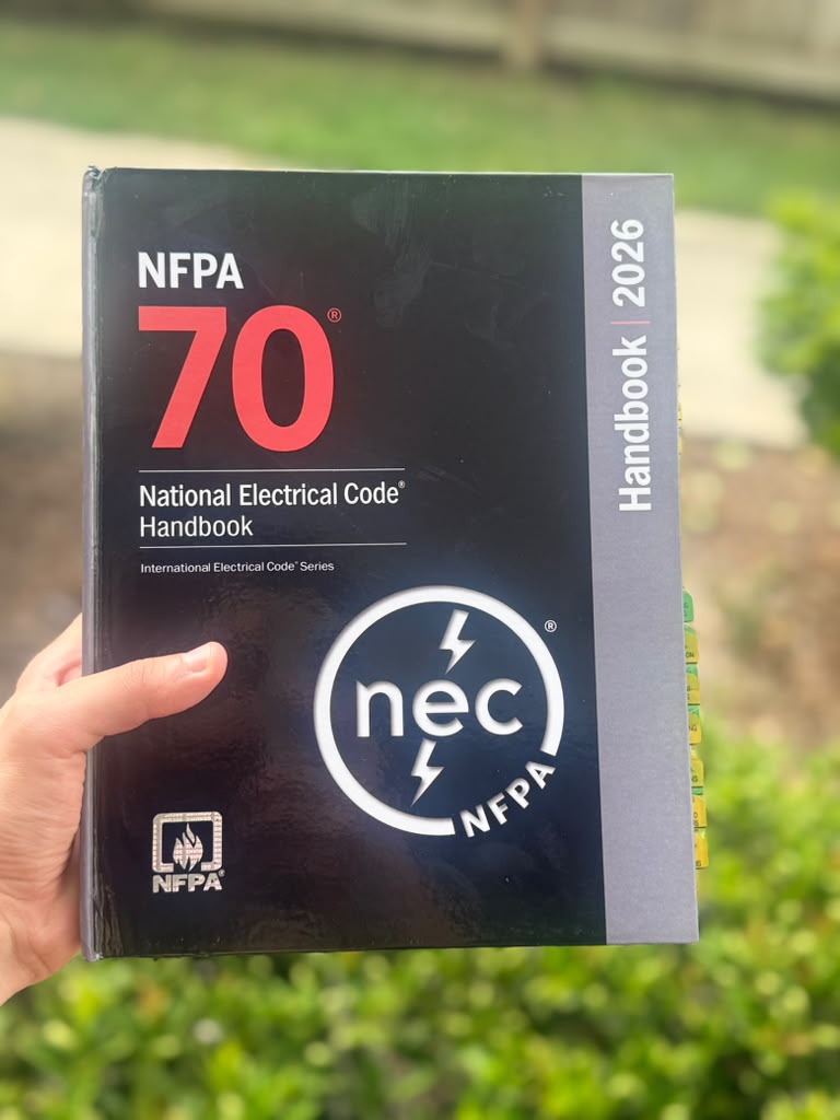 NFPA 70 Tabbed For You 2026 NEC Handbook For Apprentices and Electricians