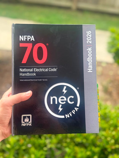NFPA 70 Tabbed For You 2026 NEC Handbook For Apprentices and Electricians