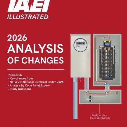 NFPA 70 2026 NEC with 2026 Analysis Of Change + 2026 Ugly's Electrical References and Index Tabs