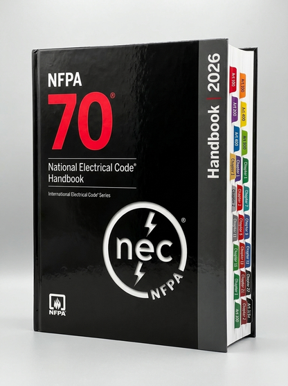 Tabbed for You NFPA 70 2026 NEC Handbook For Apprentices and Electricians