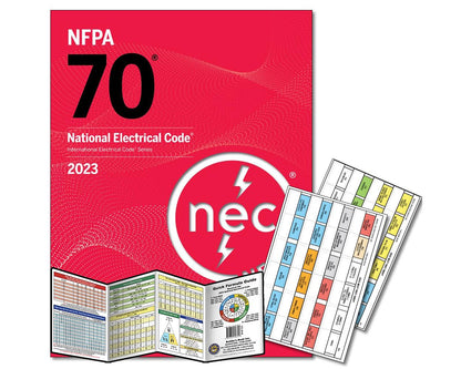 NFPA 70 National Electrical Code 2023 Spiralbound Edition with Index Tabs