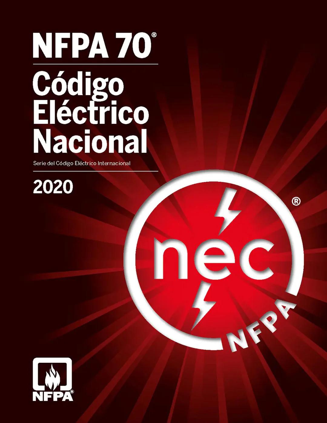 NEC 2020 Spanish Edition with Tabs - Codigo Electrico Nacional en Español con Etiquetas
